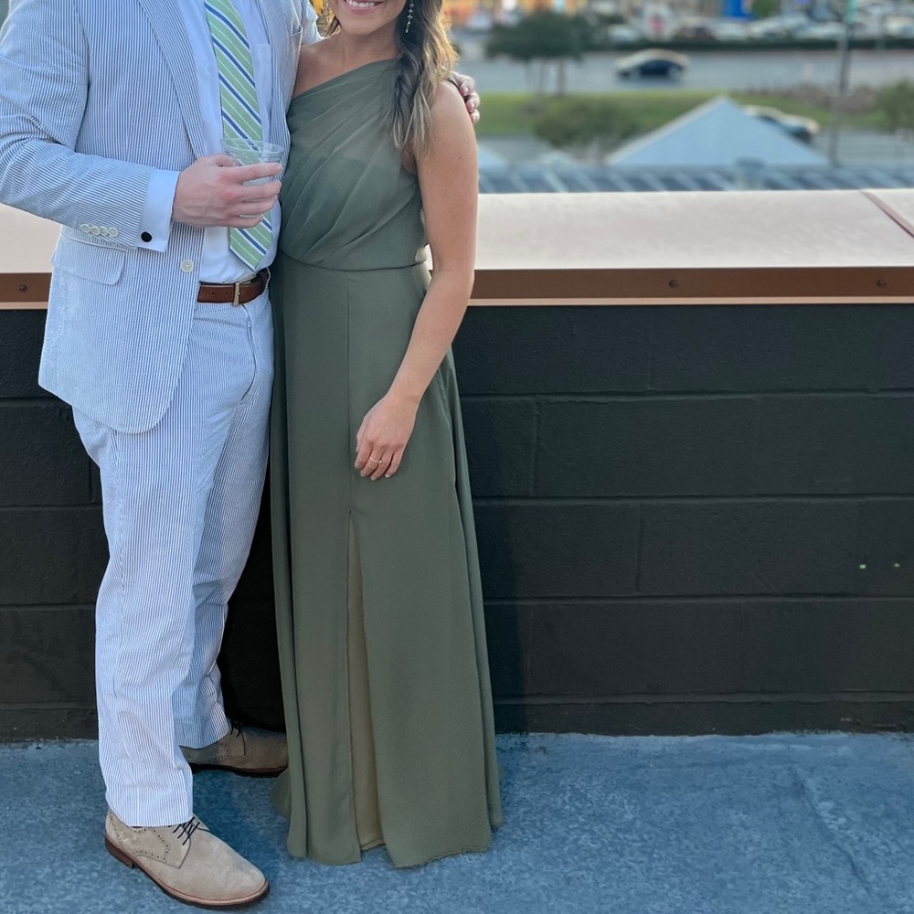 Birdy Grey Bridesmaid Dress Moss Green